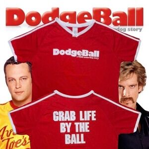 Vintage 2000s Dodgeball movie promo shirt LARGE